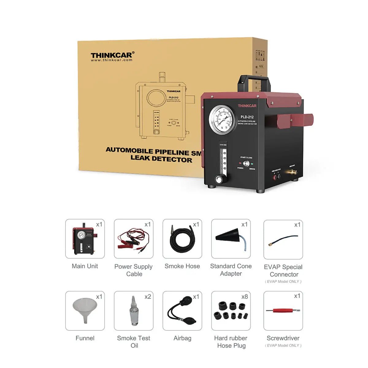 Thinkcar PLD212 Rooktester (Turbo Mode)