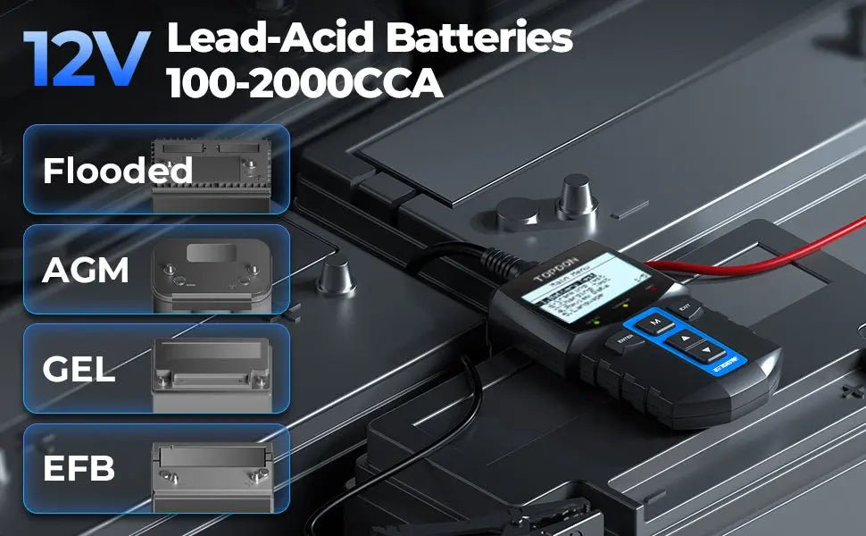Topdon BT100W Accutester