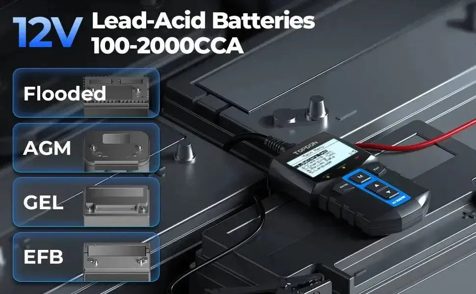 Topdon BT100W Accutester