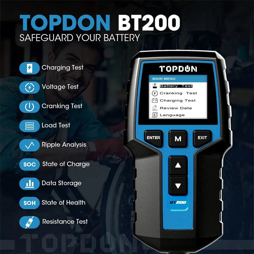 Topdon BT200 Accutester