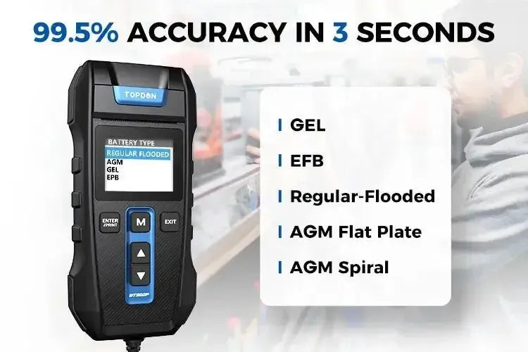 Topdon BT300P Accutester