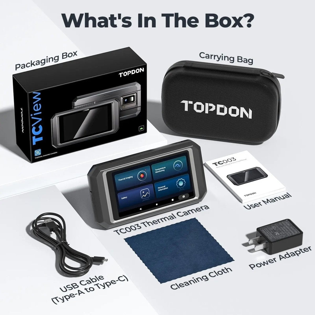 Topdon TCView TC003 Warmtebeeldcamera