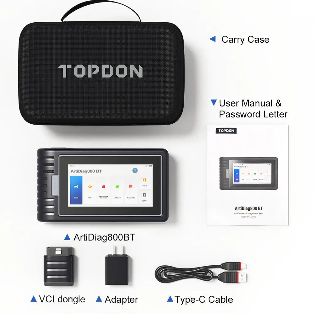 Topdon Topdon ArtiDiag800 BT Auto Uitleesapparaat