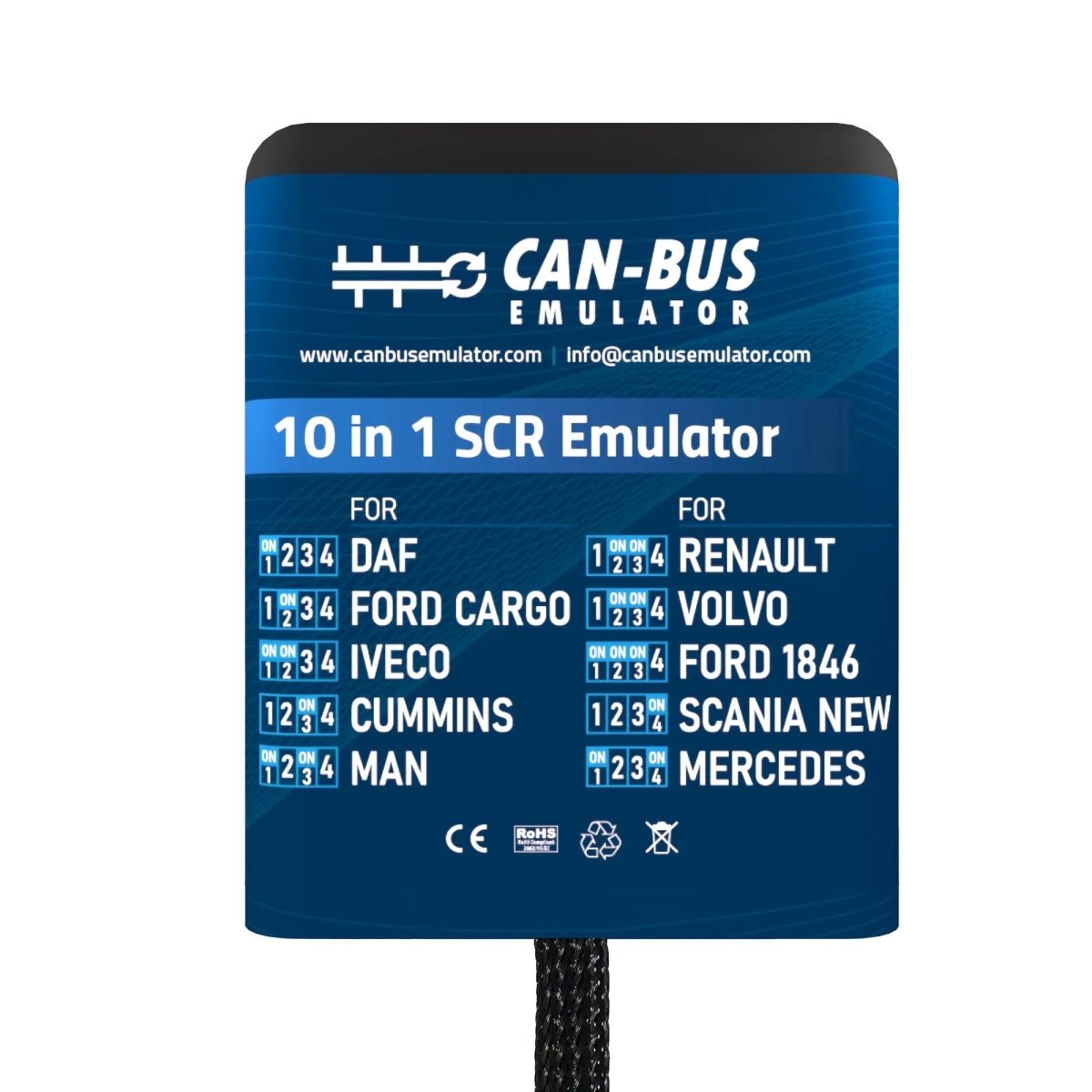 Universele 10In1 AdBlue (SCR) Emulator Euro 5 Vrachtwagen