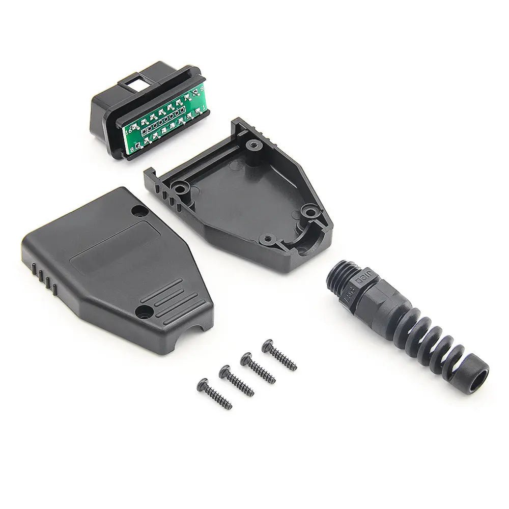 Universele 16 Pins OBD2 Mannetje Adapter Stekker