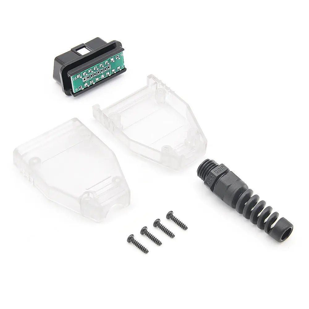Universele 16 Pins OBD2 Mannetje Adapter Stekker