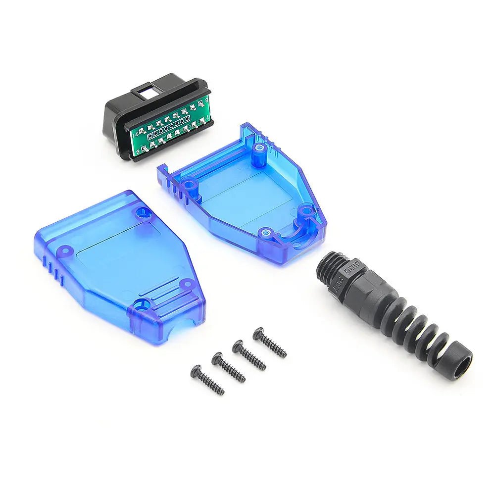 Universele 16 Pins OBD2 Mannetje Adapter Stekker