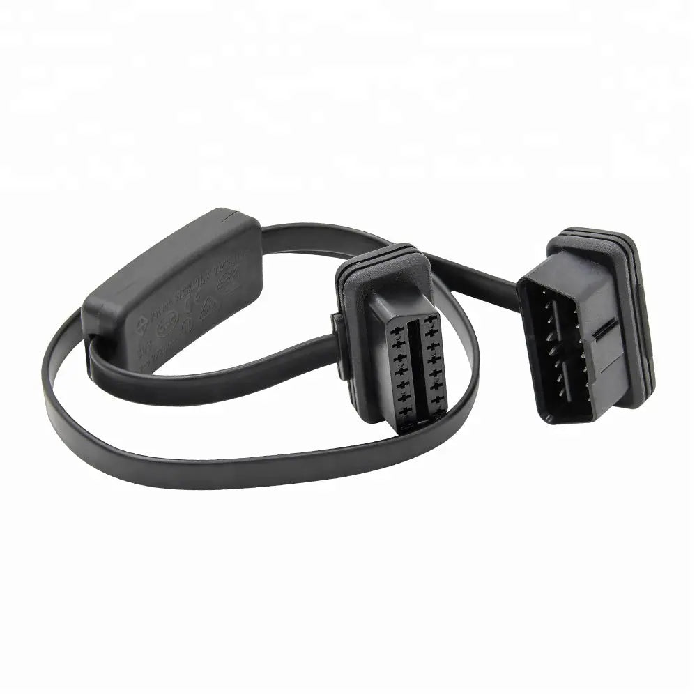 Universele 16 Pins OBD2 Platte Switch Verlengkabel 60 cm