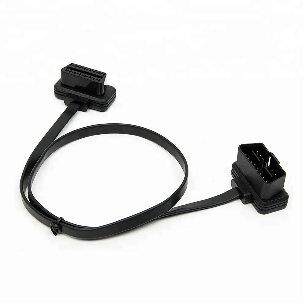 Universele 16 Pins OBD2 Platte Verlengkabel 60 cm