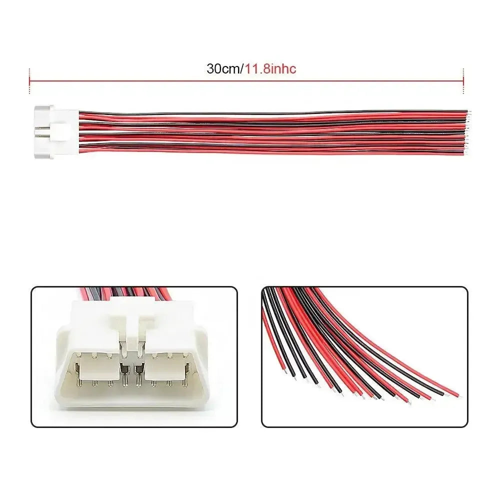 Universele 16-pins OBD2 Stekker (Mannetje) met 16 Open Eindkabels – 30 cm