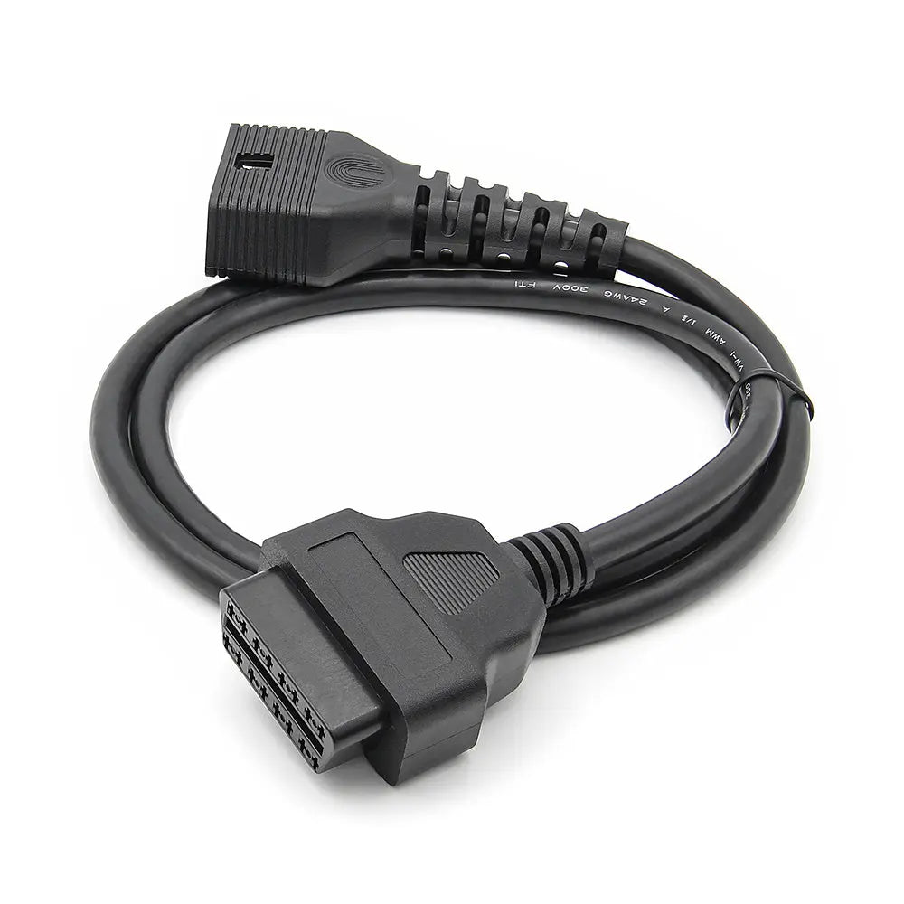 Universele 16 Pins OBD2 Verlengkabel 100 cm