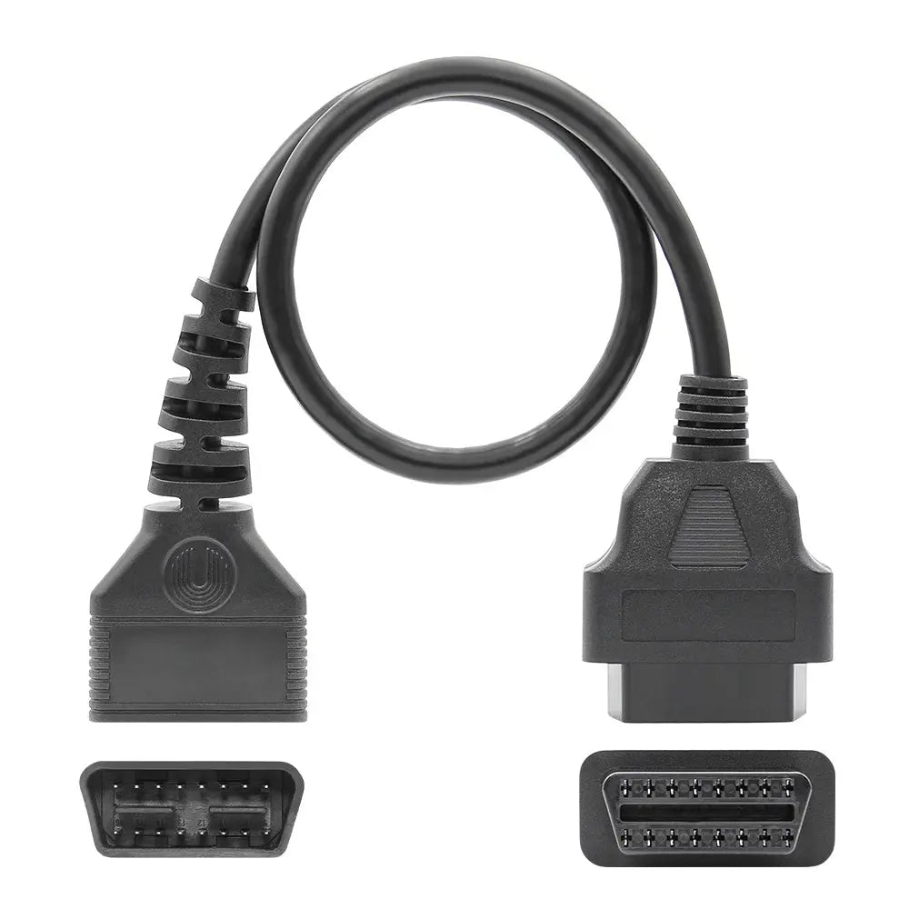 Universele 16 Pins OBD2 Verlengkabel 50 cm