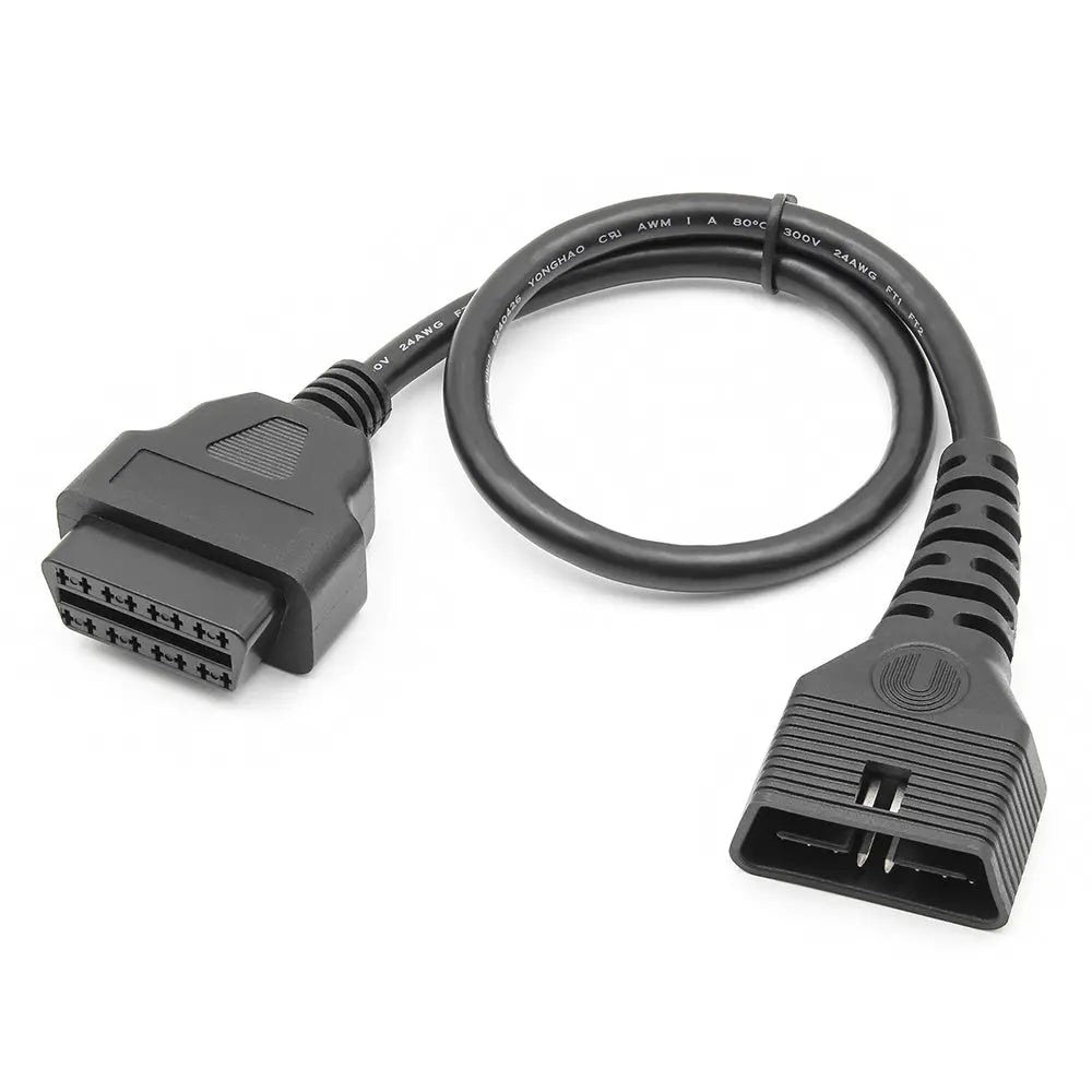 Universele 16 Pins OBD2 Verlengkabel 50 cm