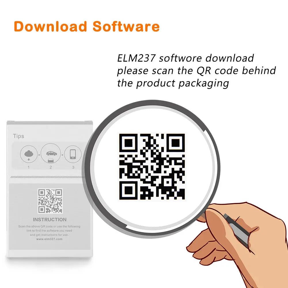 Universele ELM327 Bluetooth 2.0 Interface