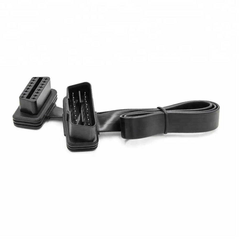 Universele Full 16 Pins OBD2 Platte Verlengkabel 60 cm