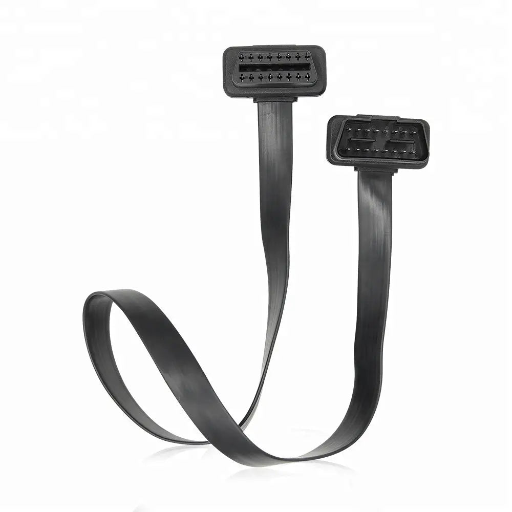 Universele Full 16 Pins OBD2 Platte Verlengkabel 60 cm