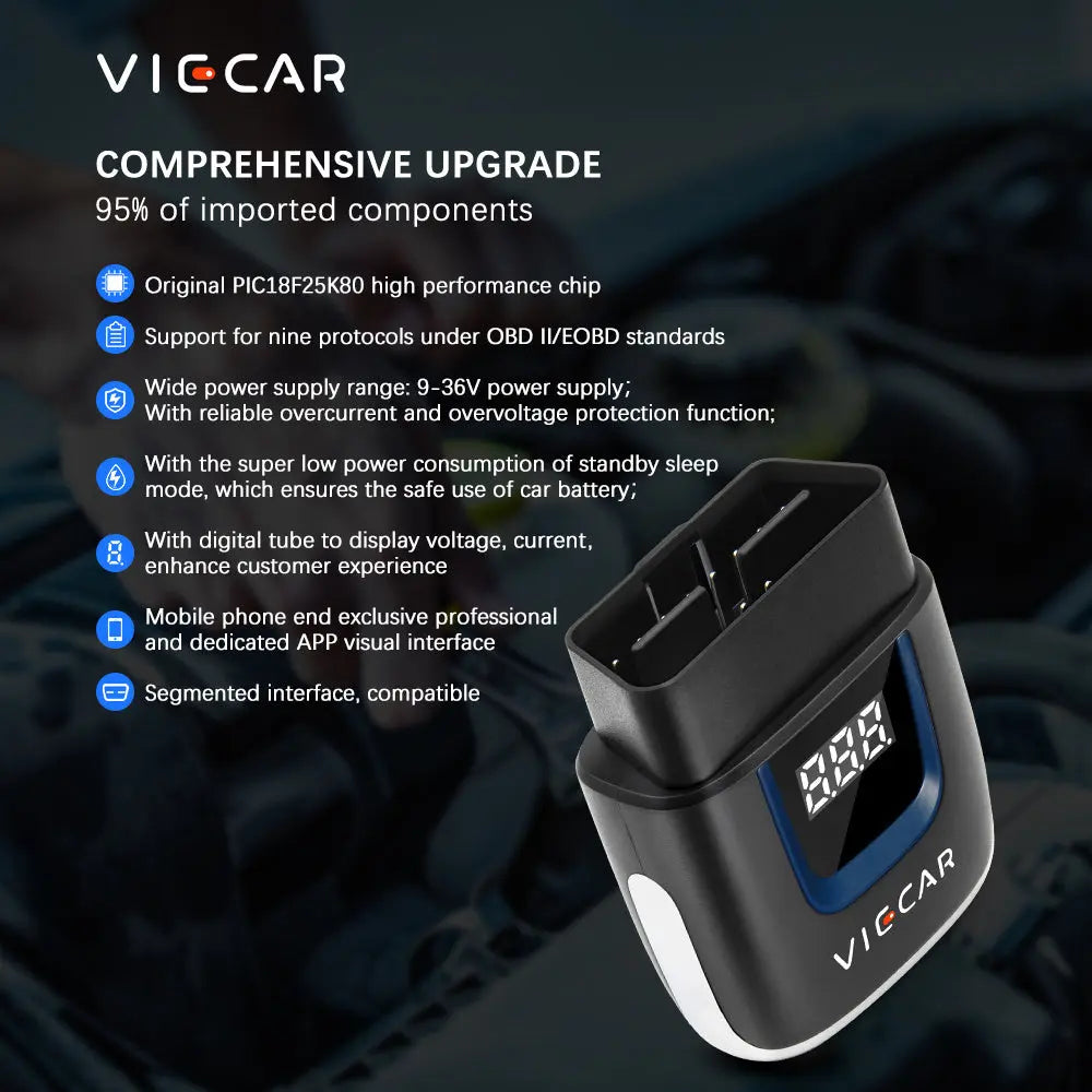 Viecar Viecar VP003 ELM327 USB/Bluetooth 4.0 Interface