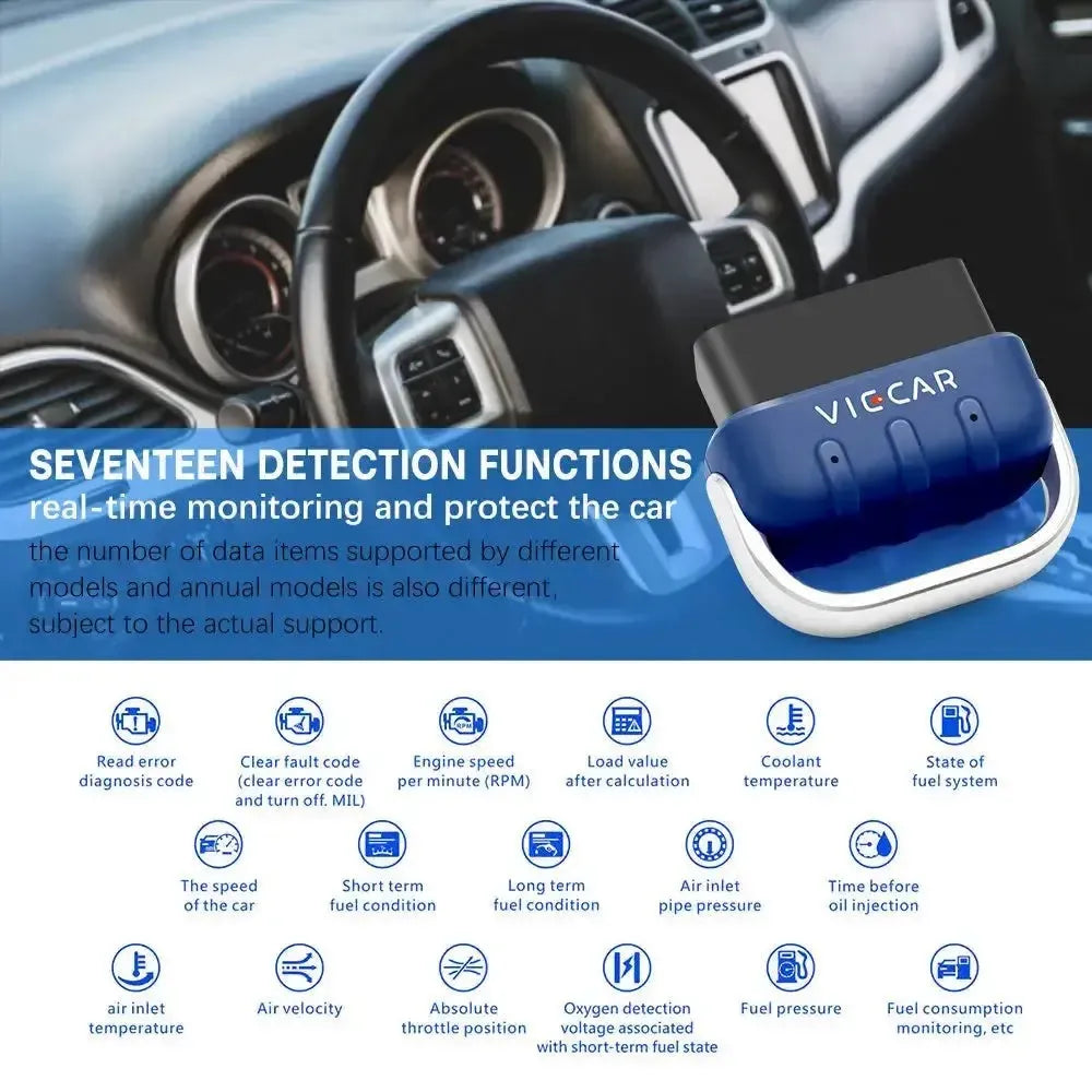 Viecar VP005 | ELM327-Interface (Bluetooth 5.0)
