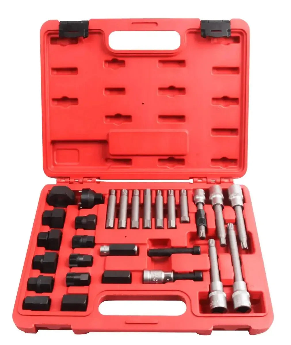VT01753 Dynamo/Vrijlooppoelie Set 30-Delig